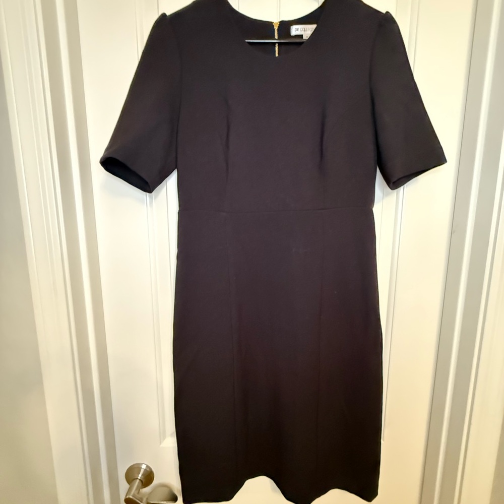 DE Collection Black Midi Dress